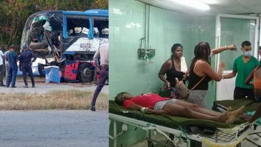 Una guagua llena de maestros se vuelca en Guantánamo y deja al menos cuatro fallecidos