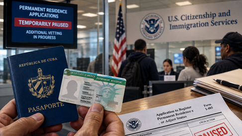 ALARMA PARA CUBANOS: USCIS aprobó solo 139 residencias por Ley de Ajuste y rechazó otras 447