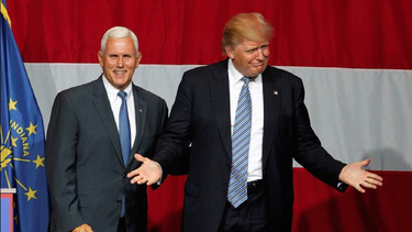 gobernador de indiana, mike pence posible companero de boleta de trump