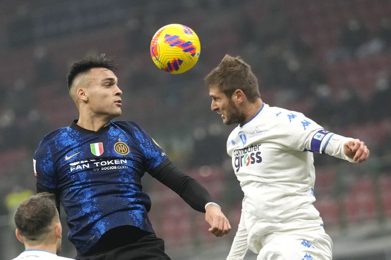 Inter sobrevive y supera al Empoli en la Copa
