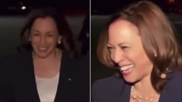 video: kamala harris se rie cuando una reportera le pregunta por la situacion de los americanos varados en afganistan