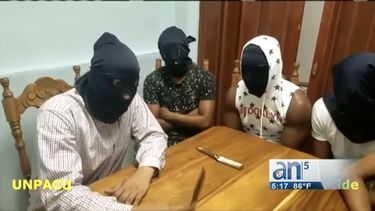 hombre armado con un machete y piedras ataco esta madrugada la sede de la  unpacu