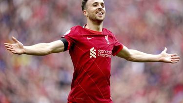 ARCHIVO - Diogo Jota del Liverpool en Liverpool, 21 de agosto de 2021. (Mike Egerton/PA vía AP, Archivo)