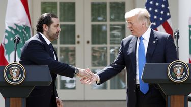 Trump y premier libanés reafirman combate al terrorismo