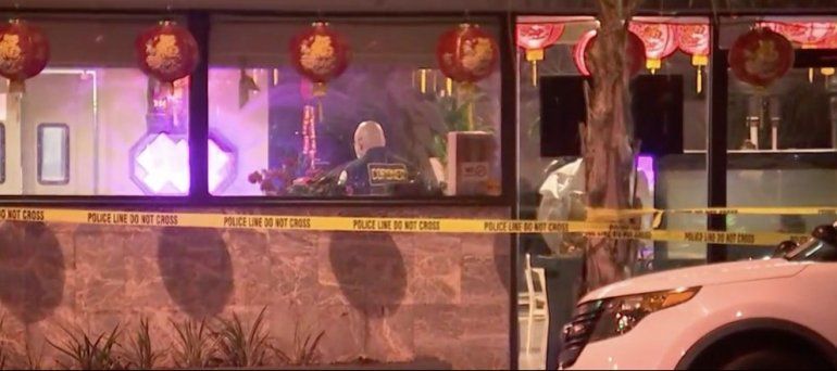 La policía encontró al sospechoso en la frontera (Foto: Captura de pantalla/NBC los Ángeles)