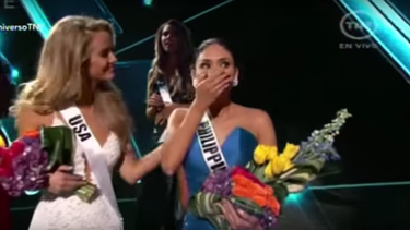 [video] escandalo en miss universo: ¡se equivocaron de ganadora!