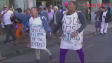 regimen cubano libero a las opositoras que protagonizaron una protesta en la habana