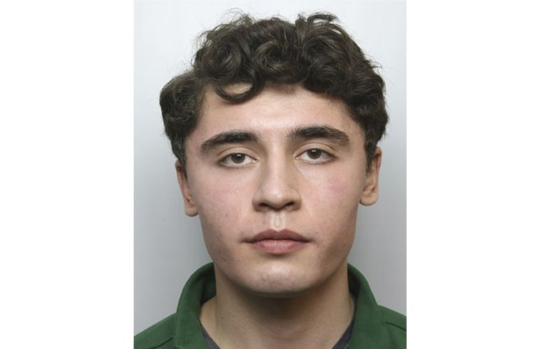 Foto sin fecha provista por la Policía Metropolitana de Londres de Daniel Abed Khalife. (Metropolitan Police via AP, File)