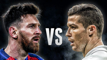 cristiano ronaldo a un grupo de ninos en el tunel de vestuarios: messi es malo (video)