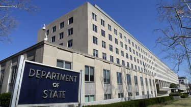 ARCHIVO - El edificio Harry S. Truman, sede del Departamento de Estado, en Washington, el 9 de marzo de 2009. (AP Foto/J. Scott Applewhite, archivo)
