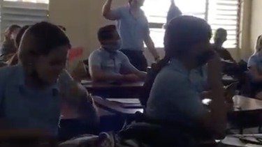 se filtra video de una escuela en cuba: los estudiantes gritaban ¡nos vamos pa´ nicaragua!