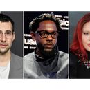 Esta combinación de fotos muestra a Jack Antonoff, a la izquierda, a Kendrick Lamar, en el centro, y a Lady Gaga. (Foto AP)