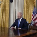 El presidente Joe Biden hace una pausa mientras concluye su pronunciamiento desde el Despacho Oval de la Casa Blanca en Washington, el miércoles 24 de julio de 2024, sobre su decisión de abandonar la candidatura demócrata a la reelección presidencial. (Foto AP/Evan Vucci, Pool)