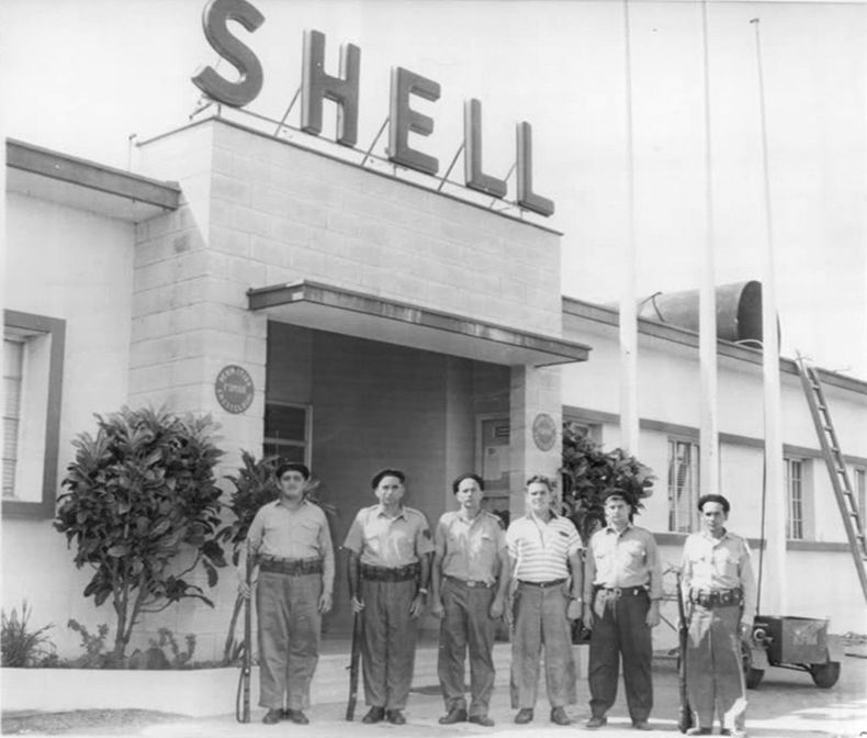 Refinería de Shell en La Habana, 1960.