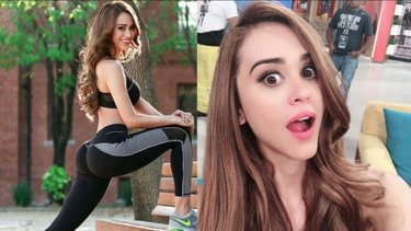 con un desnudo, la chica del clima mas sexy del mundo se prepara para la navidad