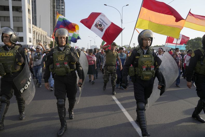 AMS-GEN PERÚ-PROTESTAS