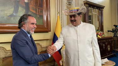 embajador colombiano en venezuela presento sus credenciales ante maduro (fotos)
