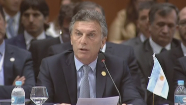 presidente de argentina pidio la libertad de los presos politicos de venezuela
