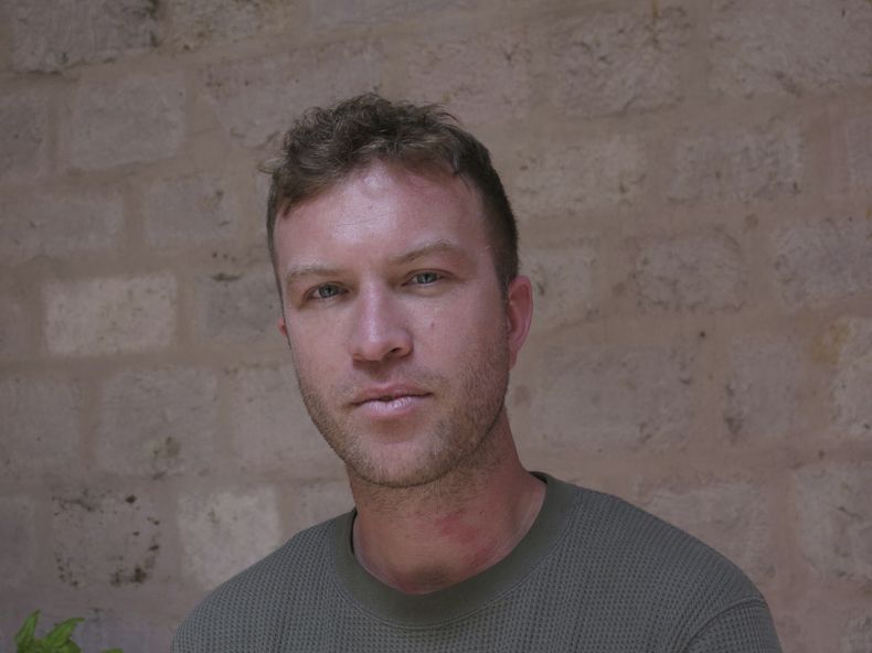 El documentalista estadounidense Sean Mattison posa para un retrato en el Festival Internacional de Cine de Morelia en Morelia, México, el 26 de octubre de 2023. (Foto AP/Berenice Bautista)