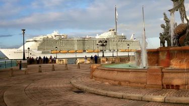 llega el crucero mas grande del mundo a puerto rico