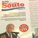 Comisionado Javier Soto denuncia la pérdida de miles de su folletos de campaña