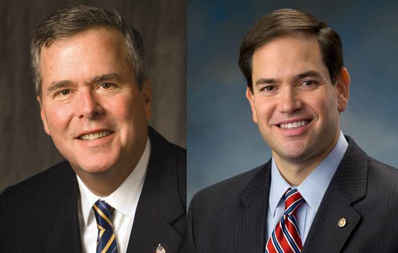 Marco Rubio vs Jeb Bush