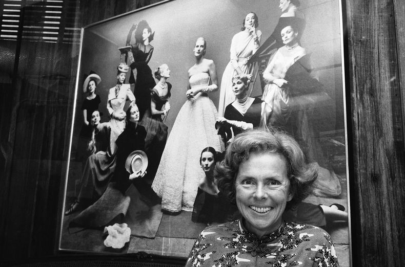 En esta foto del 29 de octubre de 1977, Eileen Ford, de Fords Models Inc., en Nueva York. Ford, quien molde&oacute; los est&aacute;ndares de belleza de una generaci&oacute;n y lanz&oacute; las carreras de Candice Bergen, Lauren Hutton, Jane Fonda y muchas