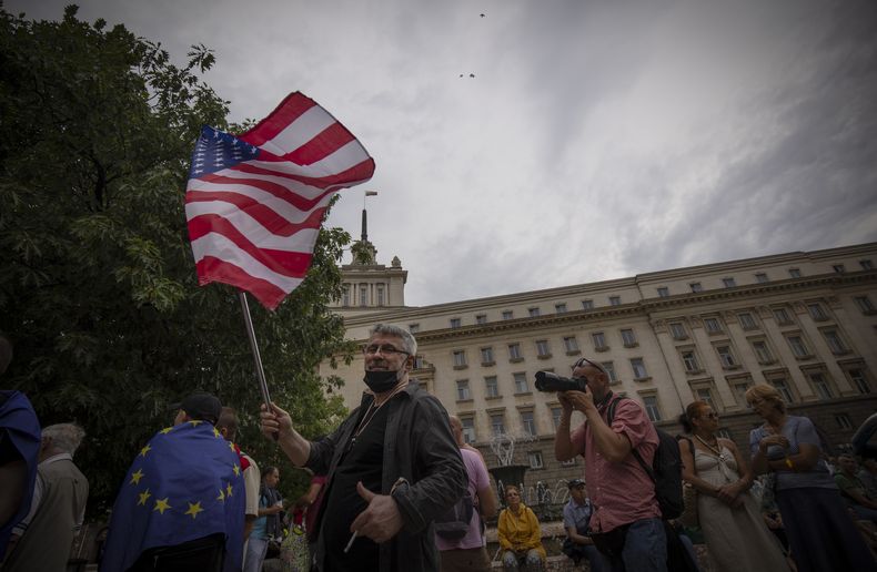 EUR-GEN BULGARIA-PROTESTAS