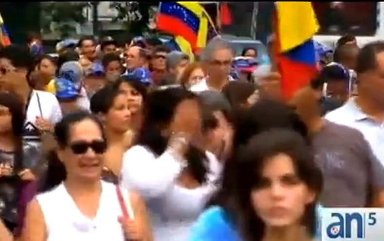 Las protestas estudiantiles en Venezuela se mantienen activas pese a las actividades religiosas de la Semana Santa.