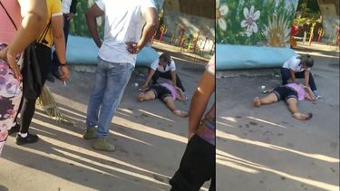 desgarrador: captan el momento en que una mujer se lanza desde el puente almendares en la habana