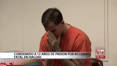 condenan a 12 anos de carcel a cubano que atropello mortalmente a un hombre durante una pelea en hialeah