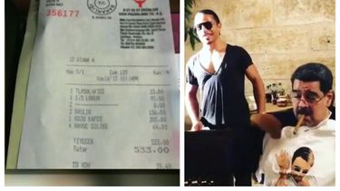almuerzo de maduro y su esposa costo $572