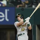 Murphy batea 2 jonrones; Atléticos vencen a Rangers