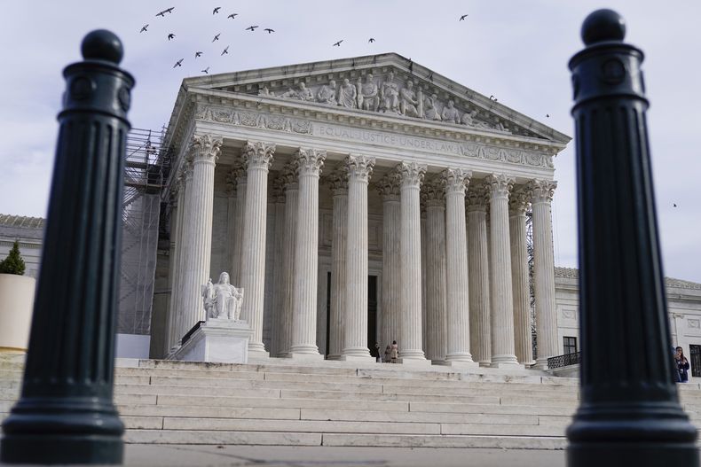 La Corte Suprema de Estados Unidos, el 15 de noviembre de 2023, en Washington. (Foto AP/Mariam Zuhaib, Archivo)