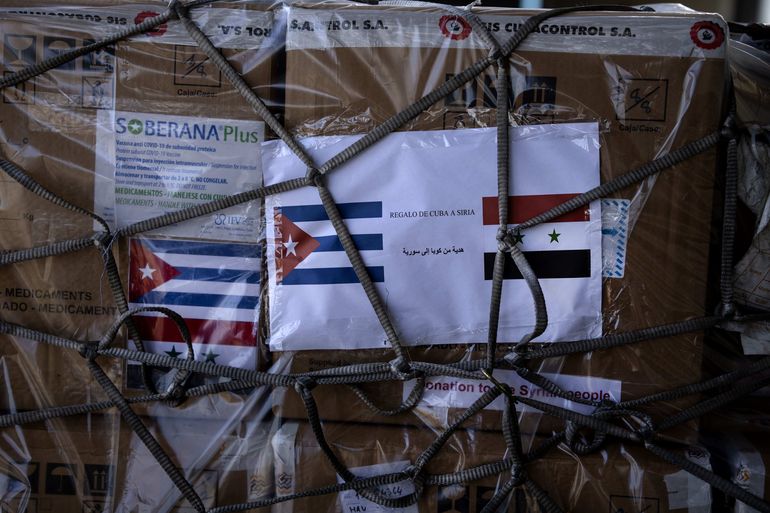 Cuba envía donativo de sus propias vacunas a Siria