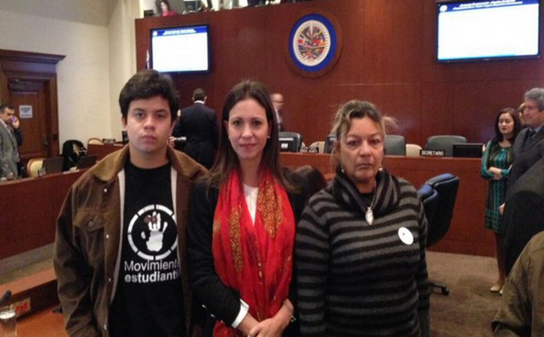 A pedido de Nicaragua y por 22 votos a favor y 11 en contra, el Consejo Permanente decidió que el discurso de la diputada opositora venezolana será a puertas cerradas