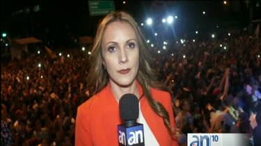 america noticias en el cierre de campana en venezuela
