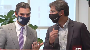 alcalde de miami anuncia alianza con la compania wework