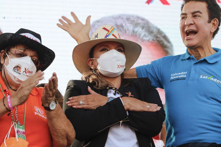 Xiomara Castro busca ser la primera presidenta de Honduras