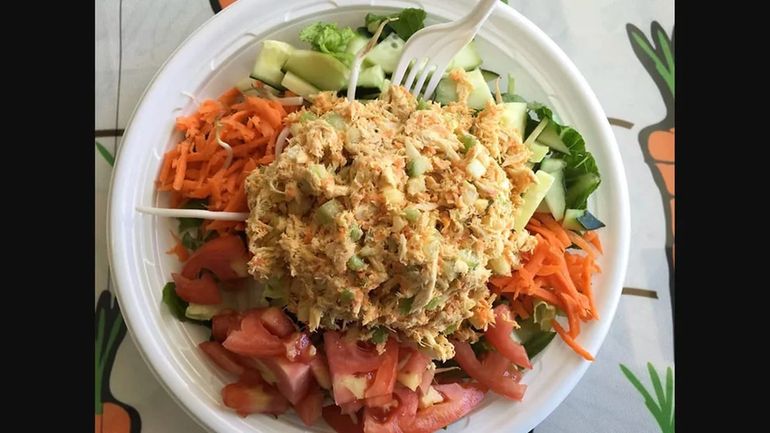 La ensalada de pollo de The Last Carrot es un plato ligero y delicioso. (Last Carrot)