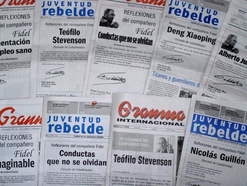 PERIODICOS CUBA JUVENTUD REBELDE GRANMA.jpg