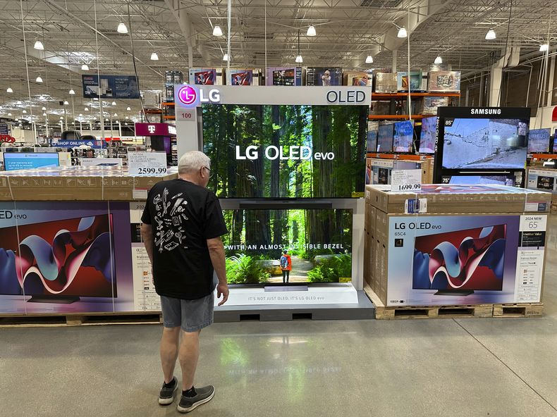 Foto tomada en una tienda Costco en Lone Tree, Colorado, el 19 de septiembre del 2024. (AP Foto/David Zalubowski)