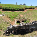 Al menos 41 heridos tras volcarse ómnibus en carretera de Soroa