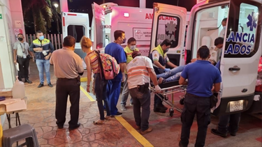 accidente provocado por militares mexicanos deja varios migrantes cubanos gravemente heridos