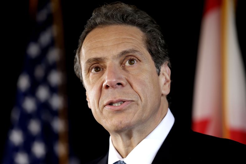 El gobernador de Nueva York, Andrew Cuomo.