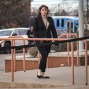 Hannah Gutierrez-Reed llega a la Corte del Primer Distrito en Santa Fe, Nuevo México el miércoles 21 de febrero de 2024, para el comienzo de su juicio por homicidio involuntario y manipulación de evidencia por la muerte de una cinefotógrafa en el set de la película Rust con Alec Baldlwin. (Gabriela Campos/Santa Fe New Mexican vía AP, Pool)
