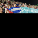 Protestan contra régimen castrista durante partido de fútbol entre EEUU y Cuba en Washington