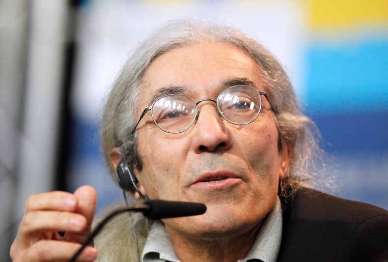 ARCHIVO - Boualem Sansal interviene durante la 62ª edición de la Berlinale, en Berlín, el jueves 9 de febrero de 2012. (Foto AP/Markus Schreiber, archivo)