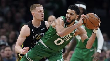 Celtics vencen a Warriors en reedición de final con prórroga