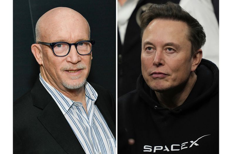 Esta combinación de imágenes muestra al cineasta Alex Gibney, izquierda, y a Elon Musk. (Foto AP)